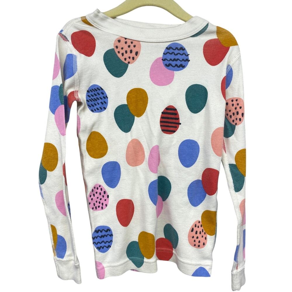 Hanna Andersson Girls 5 Long Sleeve T Shirt Polka Dot Organic Cotton